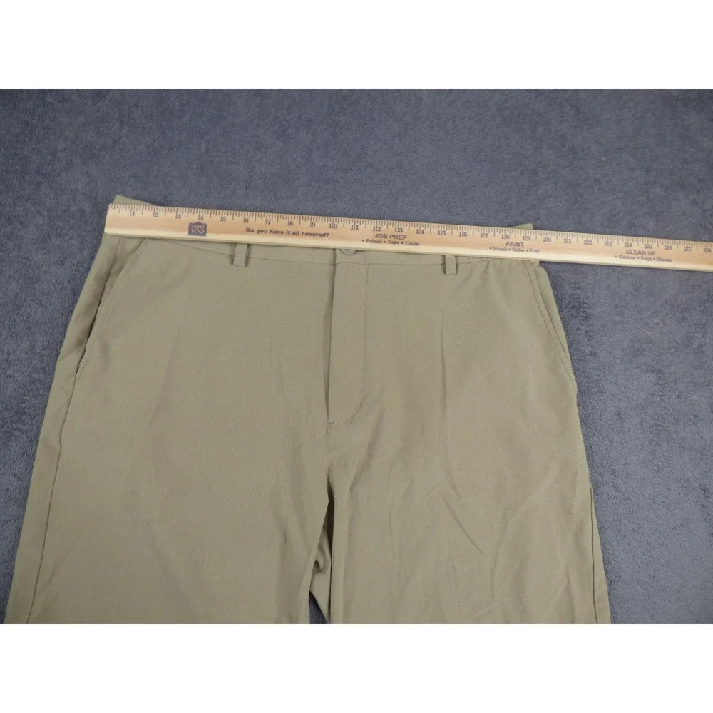 Vineyard Vines Performance Breaker Shorts Mens 40 Khaki Tan Stretch Golf 9 Insea - Picture 8 of 11